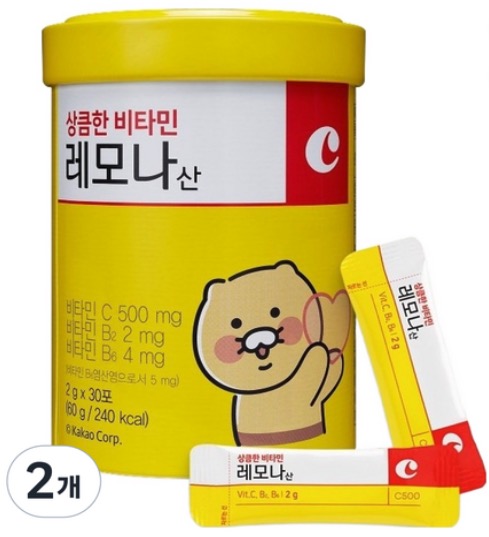 8. 레모나 상큼한 비타민C 30포 2개